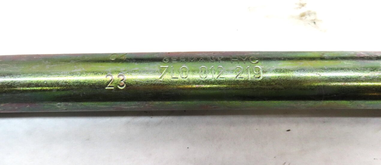 Thumbnail 11: 2003-2010 PORSCHE CAYENNE (955) SCISSOR JACK HANDLE LUG WRENCH CHOCK TOOL KIT