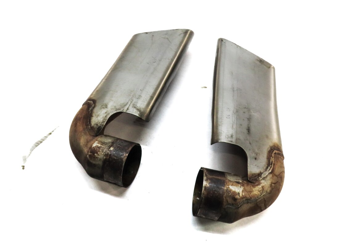 2004-2006 PORSCHE CAYENNE (955) LEFT & RIGHT MUFFLER EXHAUST TIP SET