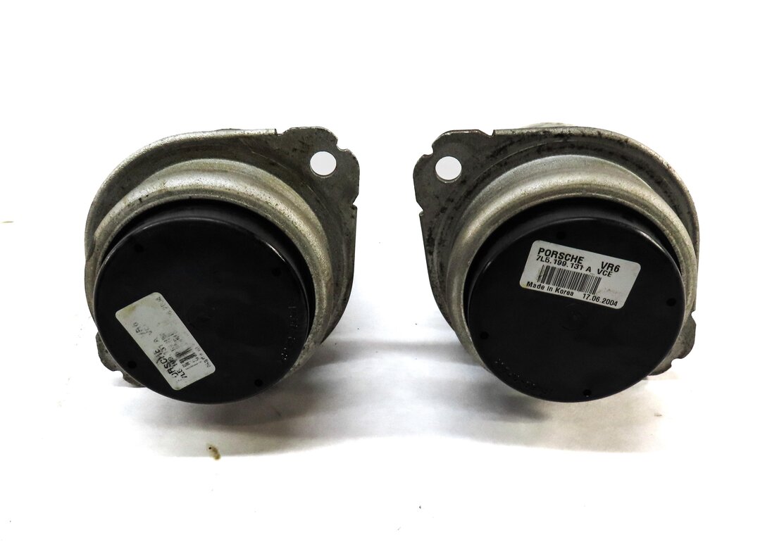 Thumbnail 3: 2005 PORSCHE CAYENNE (955) 3.2L VR6 ENGINE LEFT & RIGHT MOTOR MOUNT SET-2