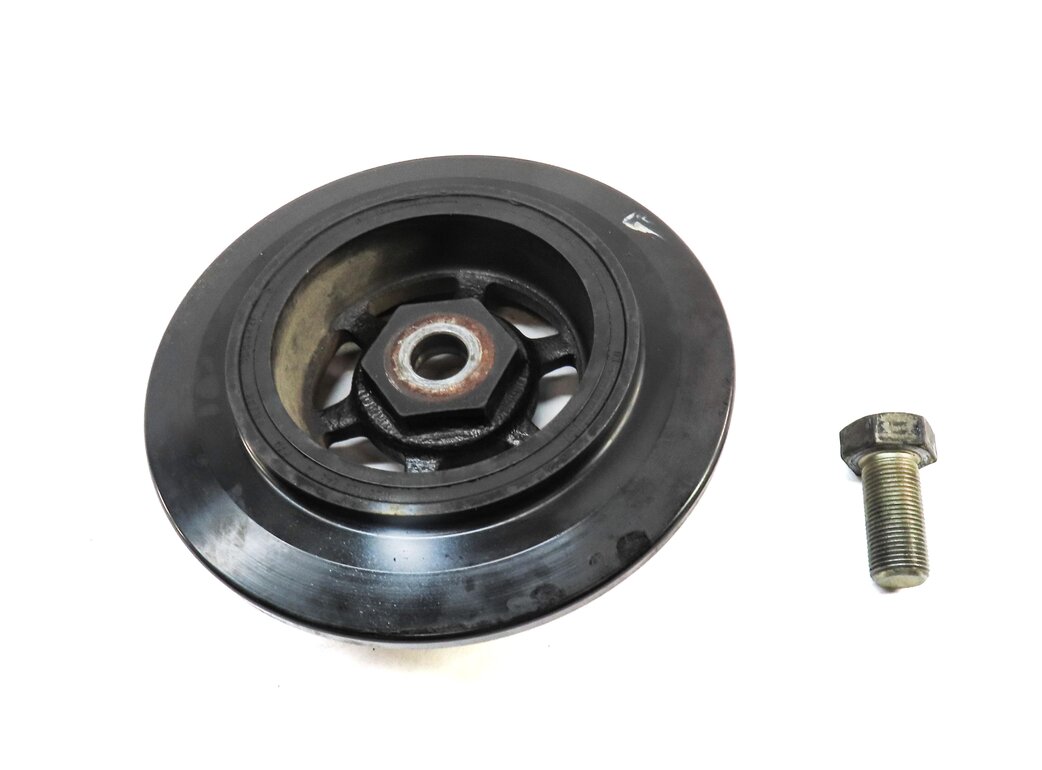 Thumbnail 2: 2004-2006 PORSCHE CAYENNE (955) 3.2L VR6 ENGINE HARMONIC BALANCER CRANK PULLEY