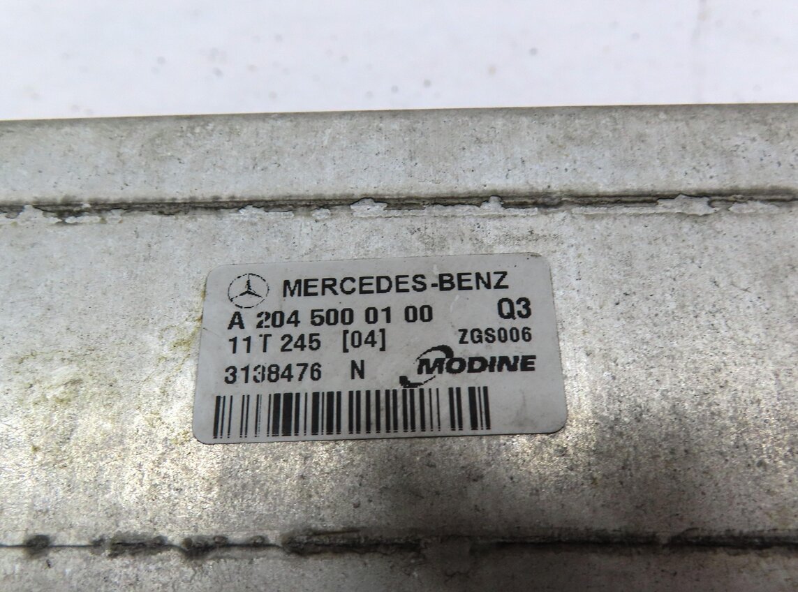 Thumbnail 6: 2012-2015 MERCEDES C250 SLK250 (W204 R172) 1.8L TURBO ENGINE INTERCOOLER
