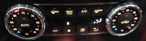 Thumbnail 7: 12-16 MERCEDES C CLS CLASS (C204 W204 W218) HEATER TEMPERATURE CLIMATE CONTROL