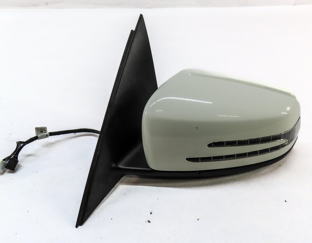 Thumbnail 5: 12-14 MERCEDES C250 (W204) LEFT DRIVER HEATED AUTODIM MEMORY DOOR MIRROR (WHITE)
