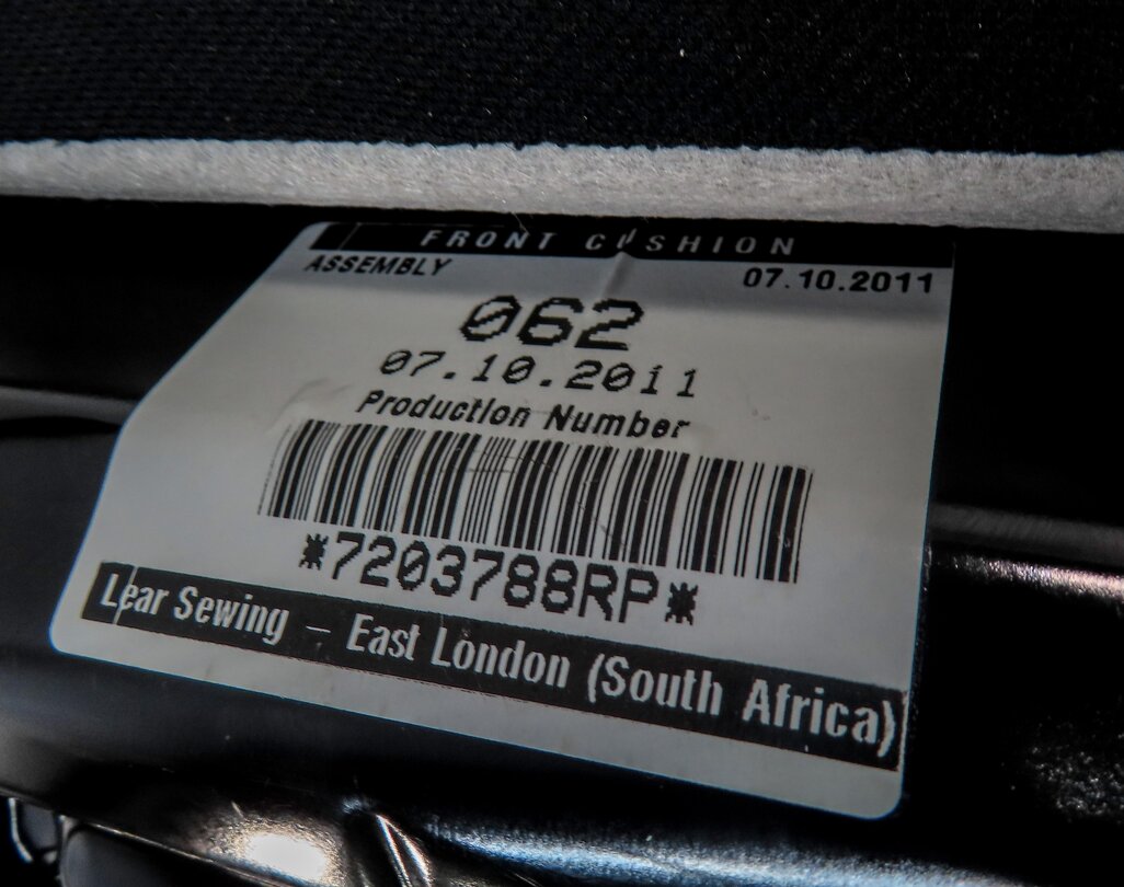 Thumbnail 6: 2012 MERCEDES C250 (W204) RIGHT PASSENGER LOWER BOTTOM HEATED SEAT CUSHION BLACK