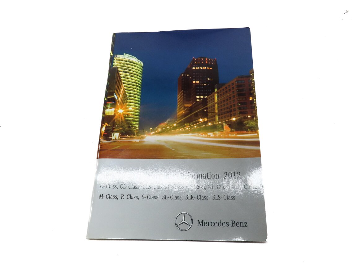 Thumbnail 7: 2012 MERCEDES C250 (W204) OWNERS MANUAL SERVICE BOOK BOOKLET GUIDE SET w/ CASE