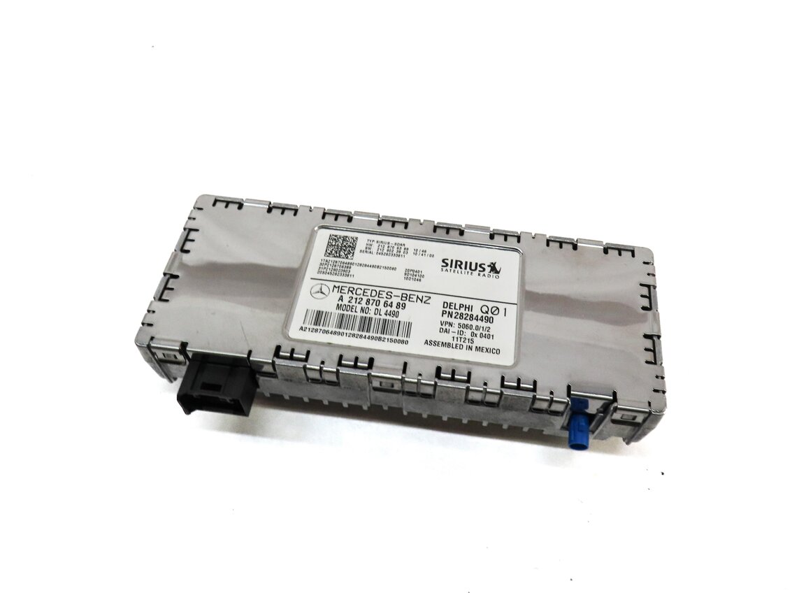 2010-2016 MERCEDES B C E ML SL CLS (W204 W166 W212 X204) SIRIUS SATELLITE MODULE