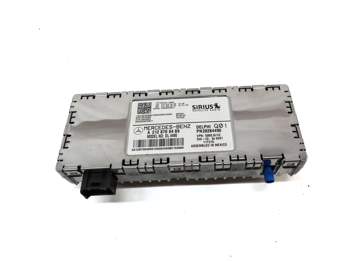 Thumbnail 2: 2010-2016 MERCEDES B C E ML SL CLS (W204 W166 W212 X204) SIRIUS SATELLITE MODULE
