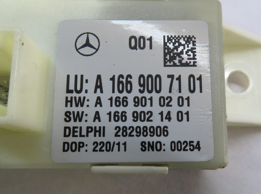 Thumbnail 4: 2012 MERCEDES C250 (W204) HEADLIGHT XENON LIGHT LAMP RANGE CONTROL MODULE