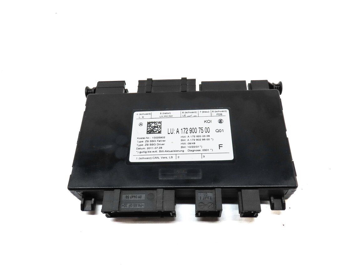 Thumbnail 2: 2012 MERCEDES C250 (W204) FRONT LEFT DRIVER MEMORY SEAT CONTROL MODULE