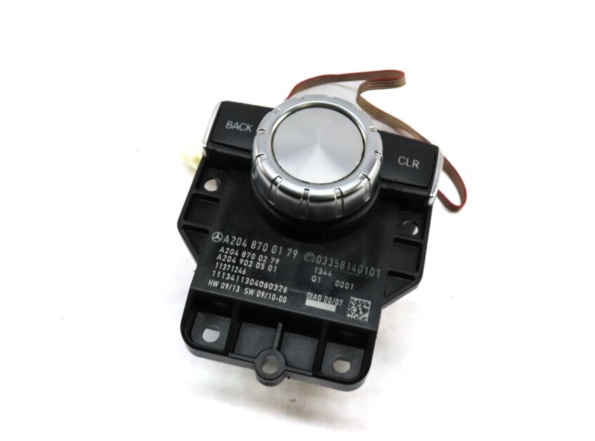 2012-2015 MERCEDES C E GLK (W204 W212 X204) RADIO NAVIGATION COMMAND SWITCH KNOB
