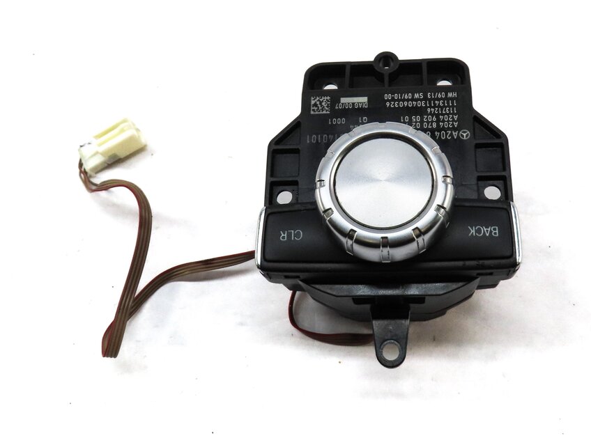 Thumbnail 4: 2012-2015 MERCEDES C E GLK (W204 W212 X204) RADIO NAVIGATION COMMAND SWITCH KNOB