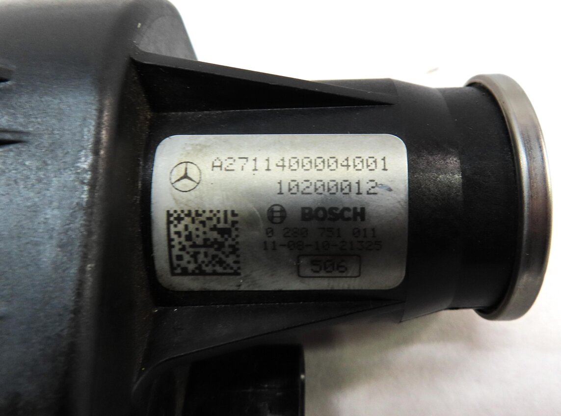 Thumbnail 5: 2012 MERCEDES C250 (W204) 1.8L M271 ENGINE INTAKE MANIFOLD ACTUATOR MOTOR