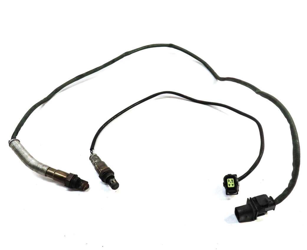 Thumbnail 2: 2012 MERCEDES C250 (W204) 1.8L PRE POST CAT O2 OXYGEN LAMBDA PROBE SENSOR SET
