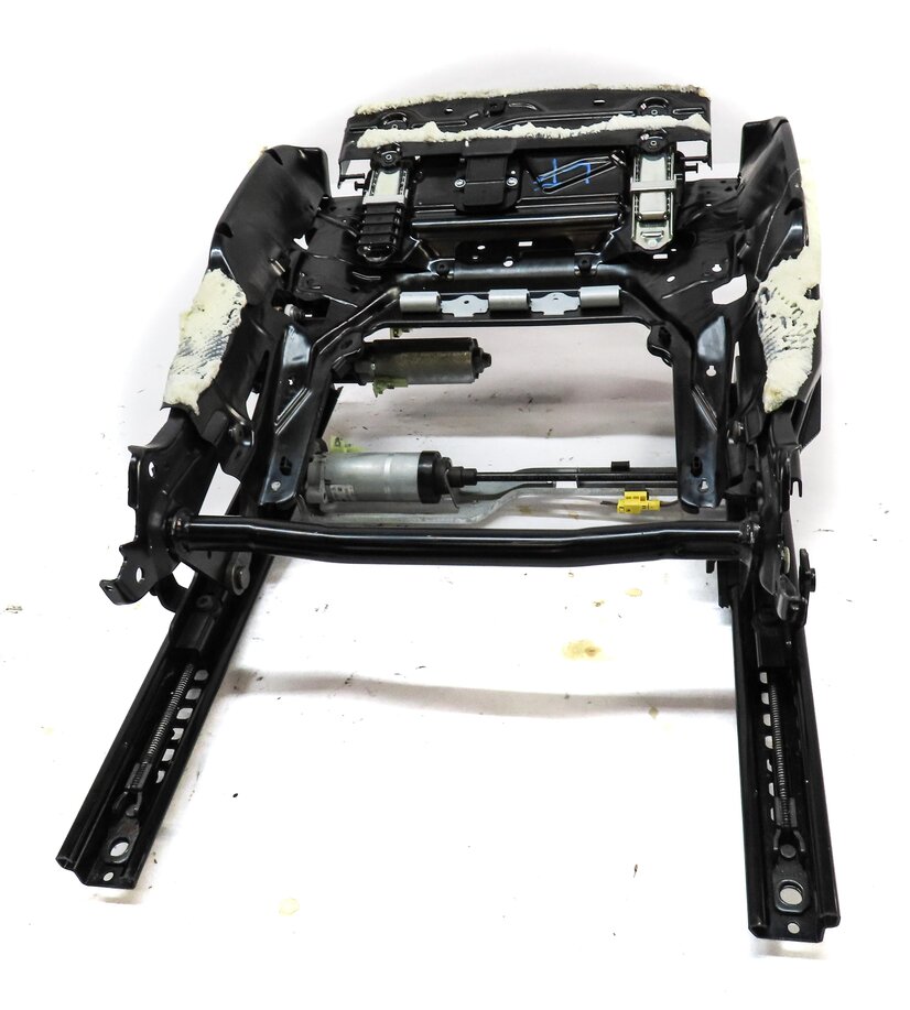 Thumbnail 3: 10-16 PORSCHE PANAMERA (970 G1) LEFT FRONT DRIVER MEMORY SEAT TRACK w/ MOTORS