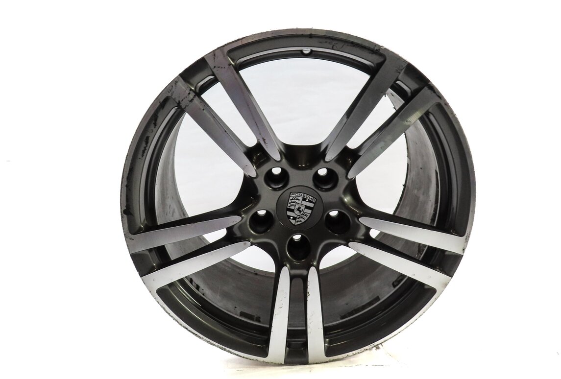 Thumbnail 2: 10-16 PORSCHE PANAMERA (970 G1) 5 DOUBLE SPOKE TURBO 2 WHEEL RIM (20x11 INCH)