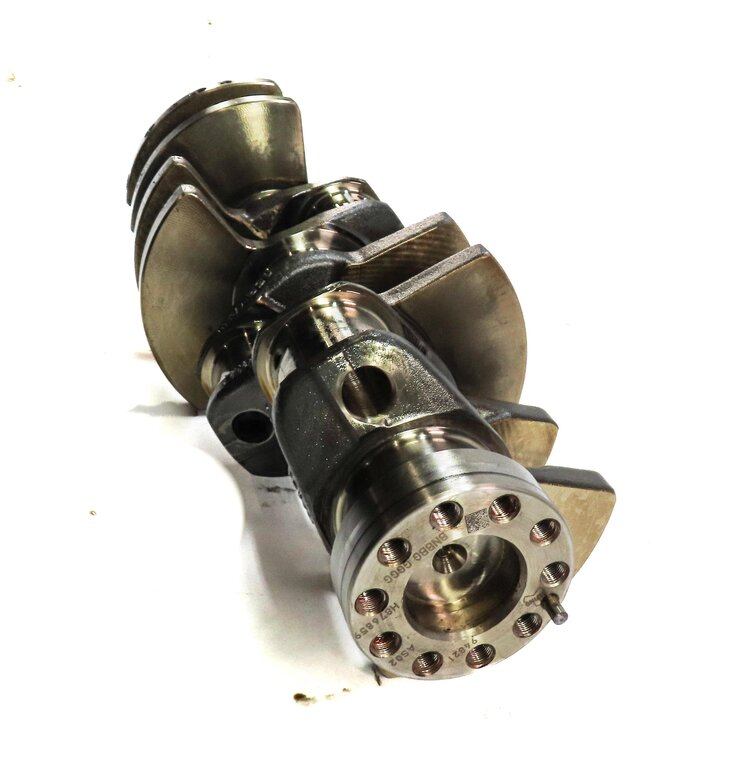 Thumbnail 3: 2012 PORSCHE PANAMERA (970 G1) 4.8L M48 ENGINE CRANKSHAFT CRANK SHAFT ASSEMBLY