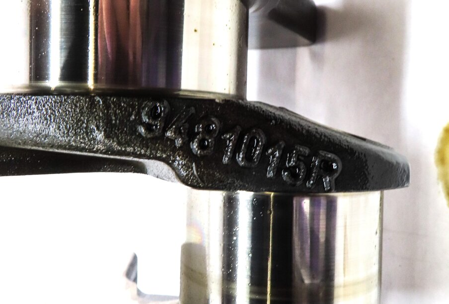 Thumbnail 5: 2012 PORSCHE PANAMERA (970 G1) 4.8L M48 ENGINE CRANKSHAFT CRANK SHAFT ASSEMBLY
