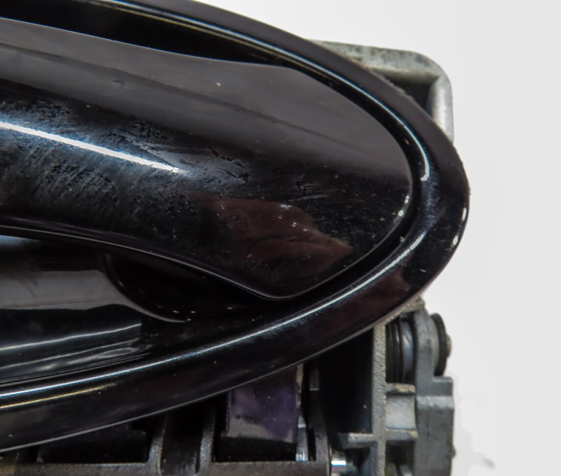 Thumbnail 6: 2010-2016 PORSCHE PANAMERA (970 G1) LEFT FRONT EXTERIOR DOOR HANDLE (BLACK A1)