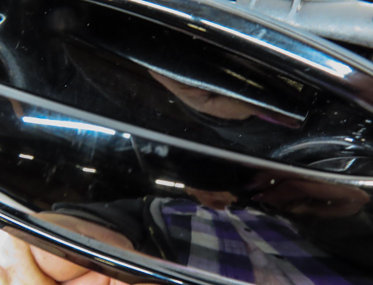 Thumbnail 5: 2010-2016 PORSCHE PANAMERA (970 G1) RIGHT REAR EXTERIOR DOOR HANDLE (BLACK A1)
