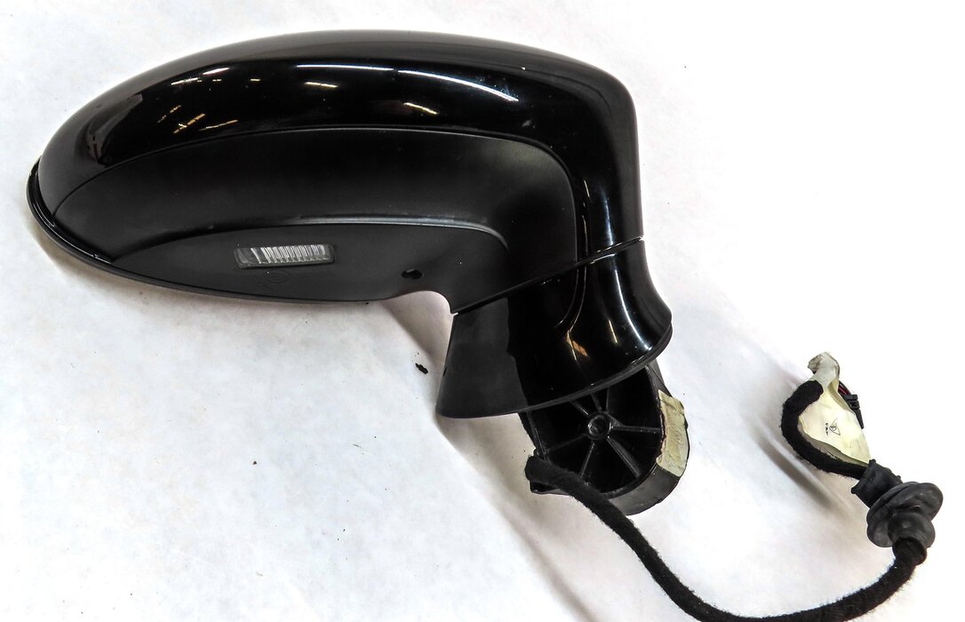 Thumbnail 3: 10-13 PORSCHE PANAMERA (970 G1) RIGHT P-FOLD MEMORY HEATED DOOR MIRROR BLACK A1