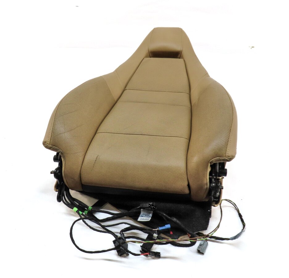 Thumbnail 2: 2012 PORSCHE PANAMERA (970 G1) FRONT RIGHT UPPER HEATED SEAT CUSHION (BEIGE)