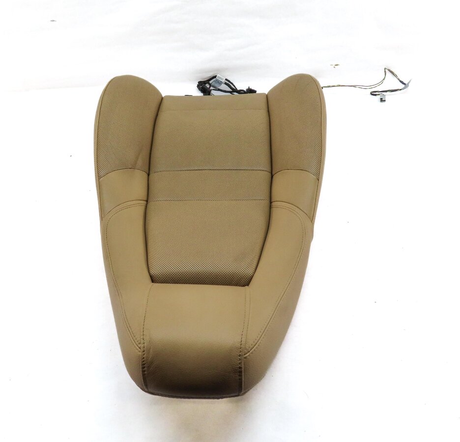 Thumbnail 3: 2012 PORSCHE PANAMERA (970 G1) FRONT RIGHT UPPER HEATED SEAT CUSHION (BEIGE)