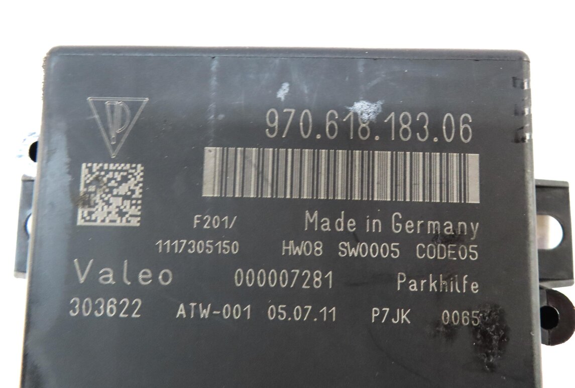 Thumbnail 3: 2011-2012 PORSCHE PANAMERA (970 G1) PDC PARK DISTANCE CONTROL MODULE