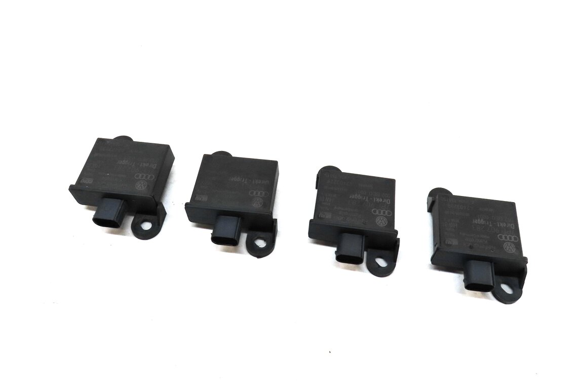 2012 PORSCHE PANAMERA (970 G1) TPMS TIRE PRESSURE SENSOR TRIGGER MODULE SET 4