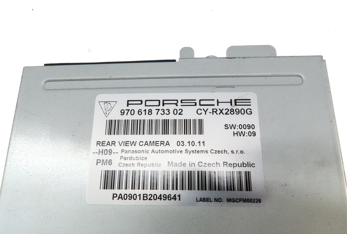 Thumbnail 4: 2012 PORSCHE PANAMERA (970 G1) REARVIEW CAMERA CONTROL MODULE 97061873302