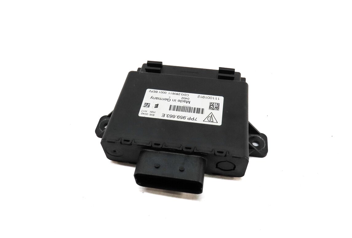 2012 PORSCHE PANAMERA (970 G1) VOLTAGE CONVERTER CONTROL MODULE 7PP959663E