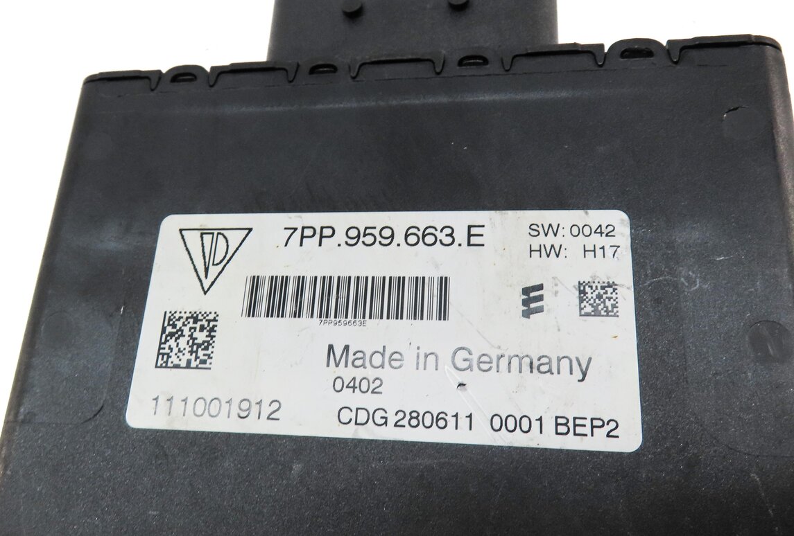 Thumbnail 4: 2012 PORSCHE PANAMERA (970 G1) VOLTAGE CONVERTER CONTROL MODULE 7PP959663E