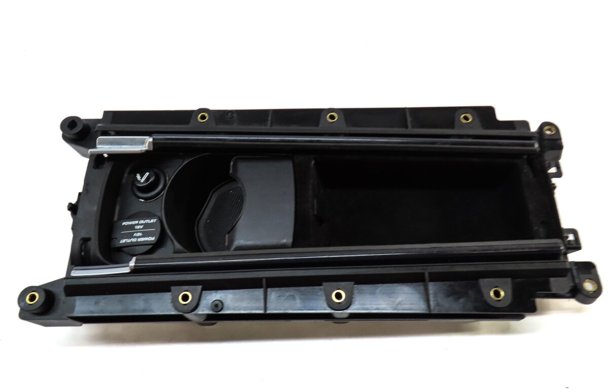 Thumbnail 2: 2012 PORSCHE PANAMERA (970 G1) REAR CENTER CONSOLE STORAGE COMPARTMENT CUPHOLDER
