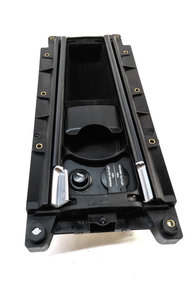 Thumbnail 3: 2012 PORSCHE PANAMERA (970 G1) REAR CENTER CONSOLE STORAGE COMPARTMENT CUPHOLDER