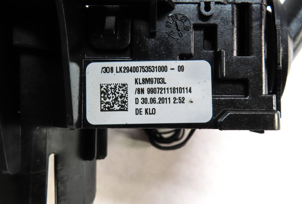 Thumbnail 5: 2010-2013 PORSCHE PANAMERA (970 G1) BLINKER WIPER CRUISE COMBINATION SWITCH