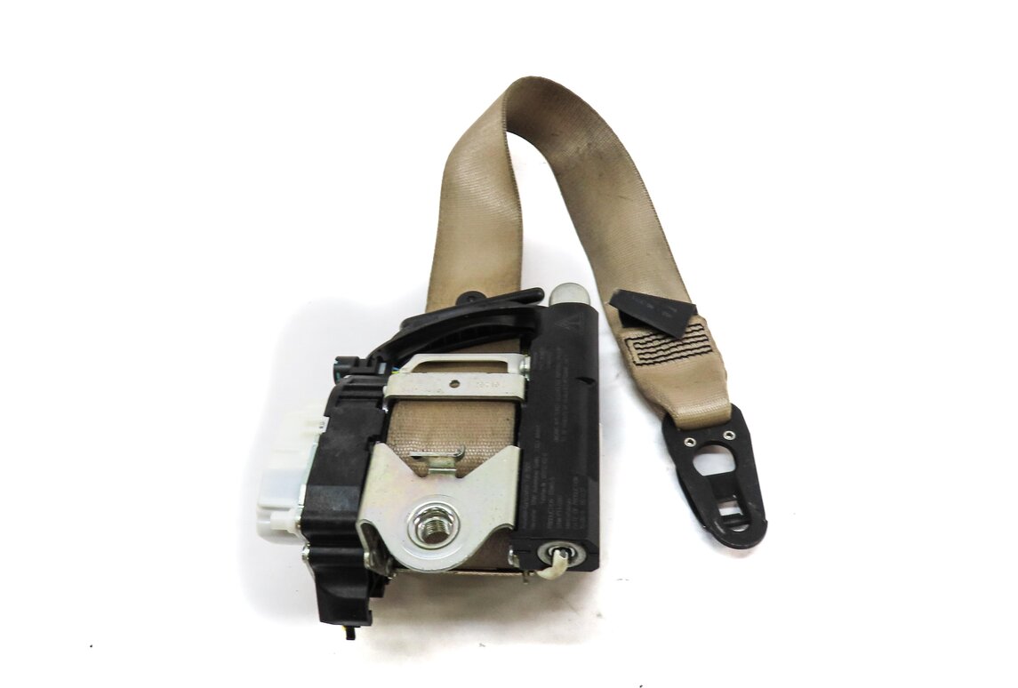 Thumbnail 3: 2010-2016 PORSCHE PANAMERA (970 G1) LEFT FRONT DRIVER SEATBELT RETRACTOR (BEIGE)