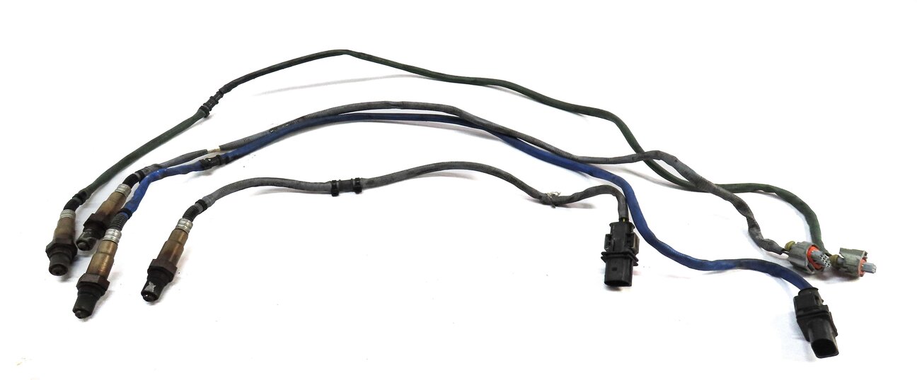 Thumbnail 2: 2012 PORSCHE PANAMERA (970 G1) 4.8L M48.20 NON-TURBO RWD O2 OXYGEN SENSOR SET 4