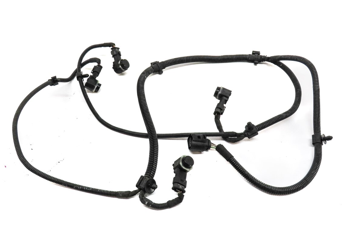 Thumbnail 2: 2012 PORSCHE PANAMERA 970 G1 REAR PARK ASSIST PDC SENSOR SET4 (BLACK) & HARNESS