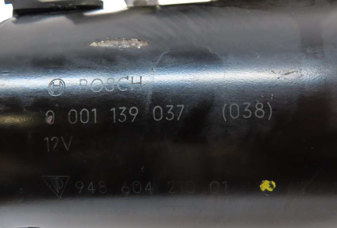 Thumbnail 6: 2010-2016 PORSCHE PANAMERA (970 G1) STARTER MOTOR (w/ AUTO START STOP FUNCTION)