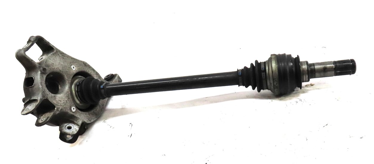 Thumbnail 2: 2010-2013 PORSCHE PANAMERA (970 G1) LEFT DRIVER REAR AXLE SHAFT w/ KNUCKLE