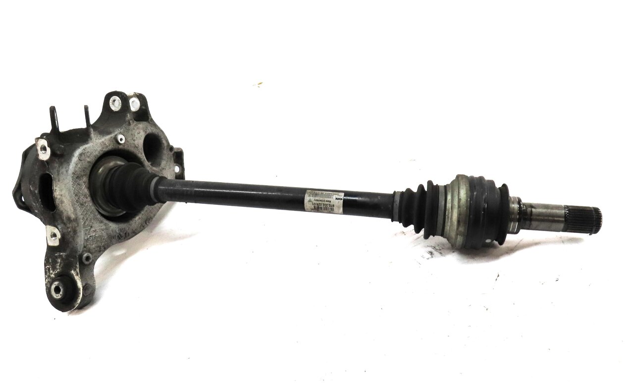 Thumbnail 5: 2010-2013 PORSCHE PANAMERA (970 G1) LEFT DRIVER REAR AXLE SHAFT w/ KNUCKLE