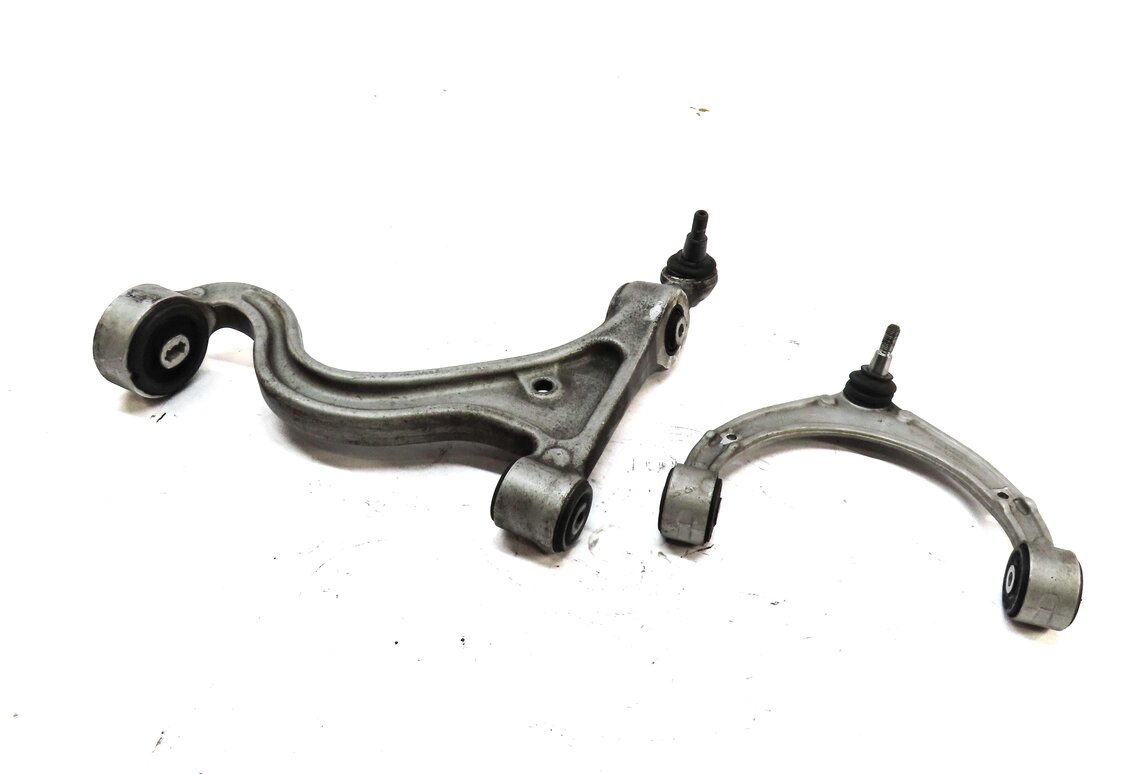2010-2013 PORSCHE PANAMERA (970 G1) LEFT FRONT UPPER & LOWER CONTROL ARM SET-2
