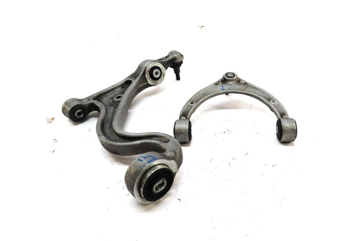 Thumbnail 3: 2010-2013 PORSCHE PANAMERA (970 G1) LEFT FRONT UPPER & LOWER CONTROL ARM SET-2