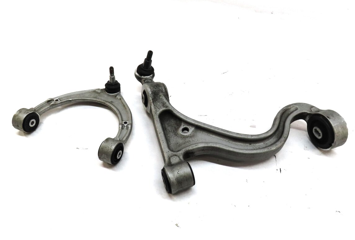 2010-2013 PORSCHE PANAMERA (970 G1) RIGHT FRONT UPPER & LOWER CONTROL ARM SET-2