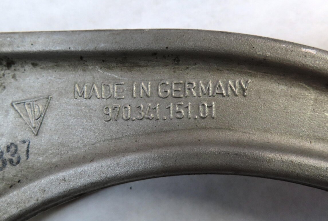 Thumbnail 8: 2010-2013 PORSCHE PANAMERA (970 G1) RIGHT FRONT UPPER & LOWER CONTROL ARM SET-2