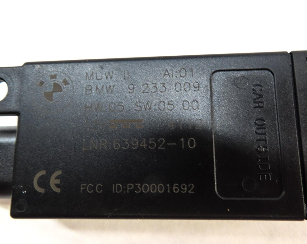 Thumbnail 6: 2013 BMW 640i LCI (F12) EMERGENCY ANTI THEFT ALARM SENSOR MODULE SET-3