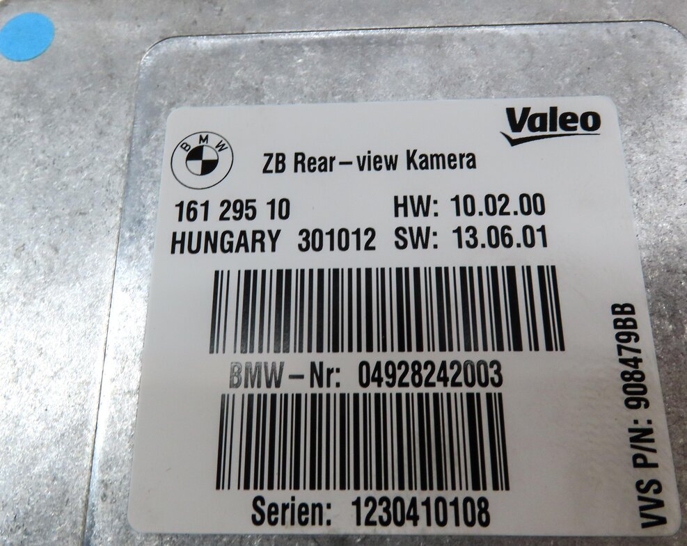 Thumbnail 3: 10-19 BMW 2 3 4 5 6 7 SERIES F01 F02 F10 F12 F22 F30 F32 REARVIEW CAMERA MODULE