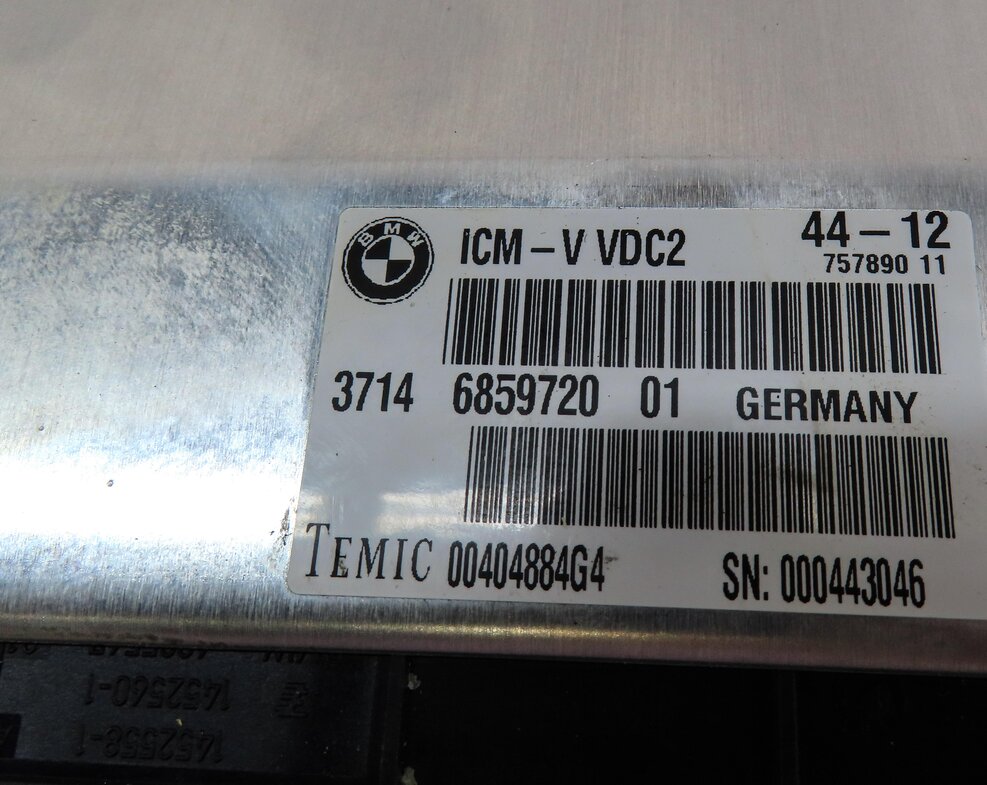 Thumbnail 2: 09-17 BMW 535i 550i 650i 740i 750i 760i (F01 F10) VDC DYNAMIC SUSPENSION MODULE