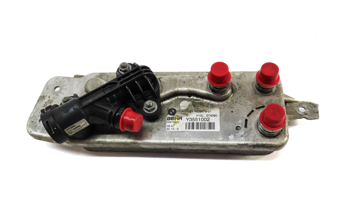 Thumbnail 2: 2009-2017 BMW 5 6 7 SERIES (F01 F10 F12) AUTO AUTOMATIC TRANSMISSION OIL COOLER