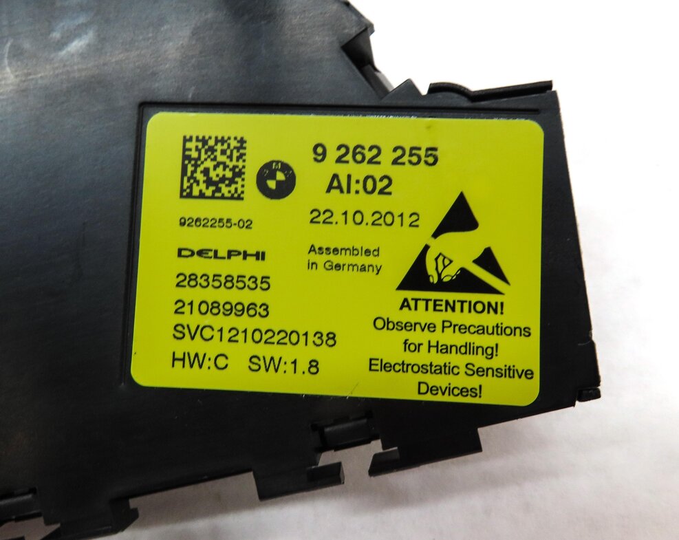 Thumbnail 5: 2013 BMW 640i LCI (F12) FRONT LEFT DRIVER MEMORY SEAT ADJUSTMENT SWITCH
