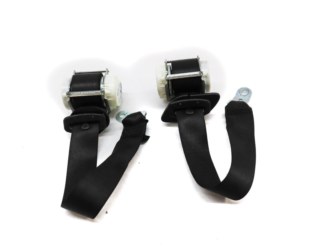 Thumbnail 2: 2013 BMW 640i LCI (F12) REAR LEFT & RIGHT SEAT SEATBLET RETRACTOR SET-2 (BLACK)